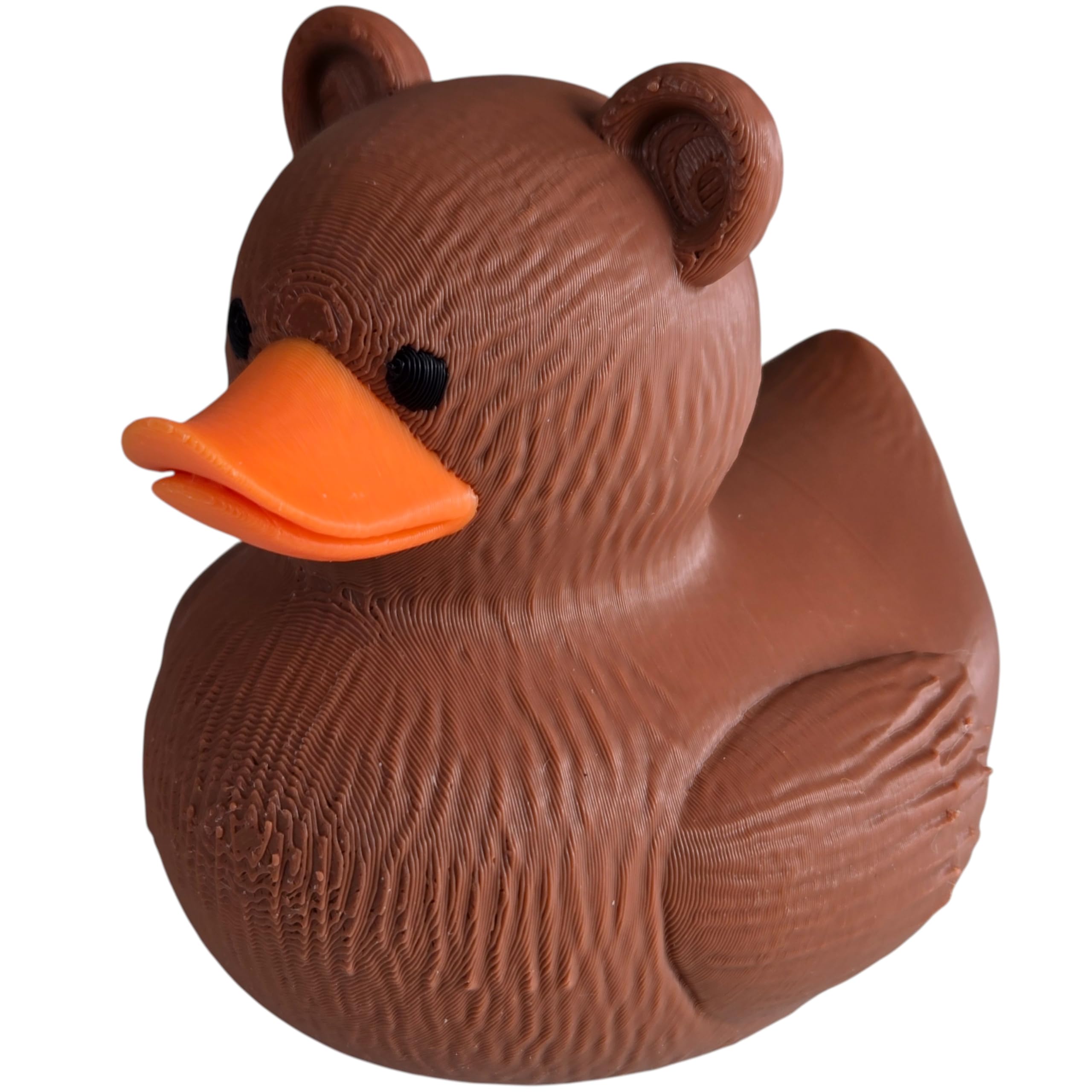Amazon.com: Brown Bear Duck Figurine – Quirky Bear-Themed
